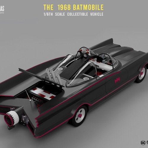 1/6 scale 1968 Batmobile Collectible vehicle for Batman and Robin (1966 TV Series Season 3 & TV Movie) – Ultimate DX version 