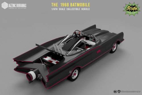 1/6 scale 1968 Batmobile Collectible vehicle for Batman and Robin (1966 TV Series Season 3 & TV Movie) – Ultimate DX version