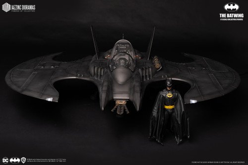 1/6 scale Ultimate 1989 Bat Wing vehicle with opening cockpit