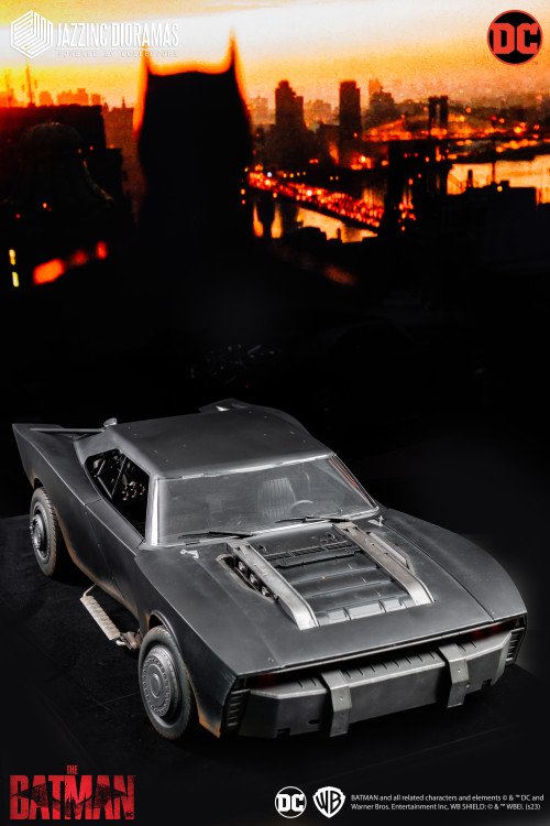 1/6 scale Batmobile from The Batman (2022) - Weathered Version