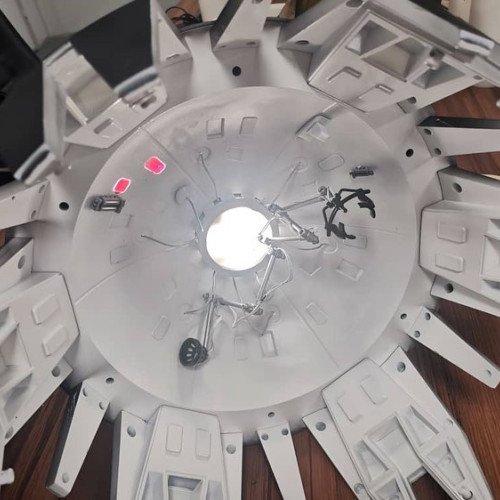 Working on our new Meditation Chamber diorama for 1/6th scale! image