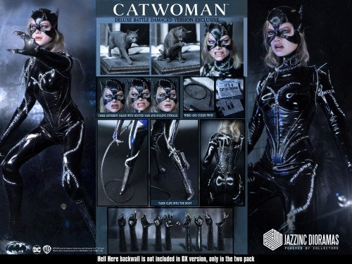 Catwoman (1992 Batman Returns) DX ⅙ Figure - Deluxe Battle Damaged Version