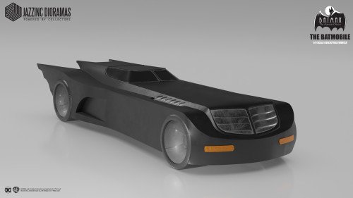 1/6 scale Batman The Animated Series (BTAS) Batmobile - Black