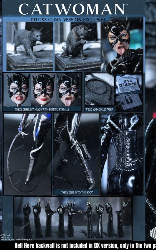 Catwoman (1992 Batman Returns) DX ⅙ Figure - Deluxe Clean Version