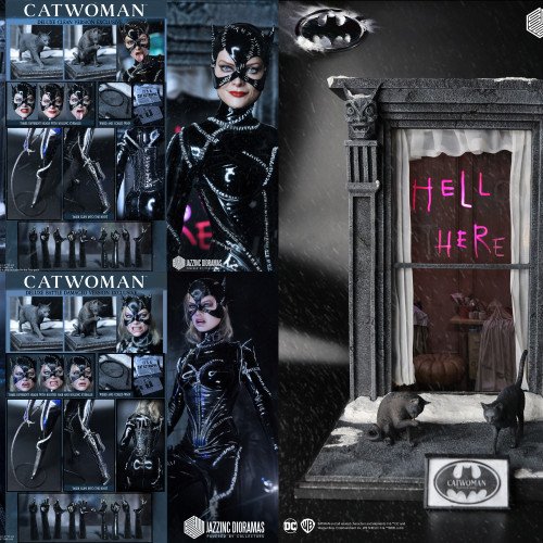 Catwoman (1992 Batman Returns) DX ⅙ Figure - Deluxe Two-Pack