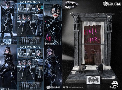 Catwoman (1992 Batman Returns) DX ⅙ Figure - Deluxe Two-Pack