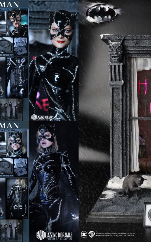 Catwoman (1992 Batman Returns) DX ⅙ Figure - Deluxe Two-Pack