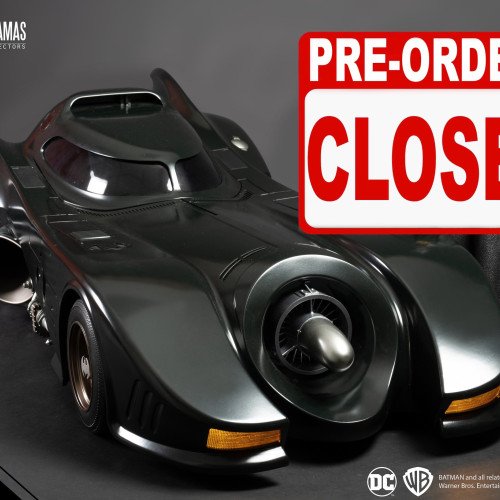 Pre-orders closed for the 1989 Batmobile. Thanks for your unbelievable support! image