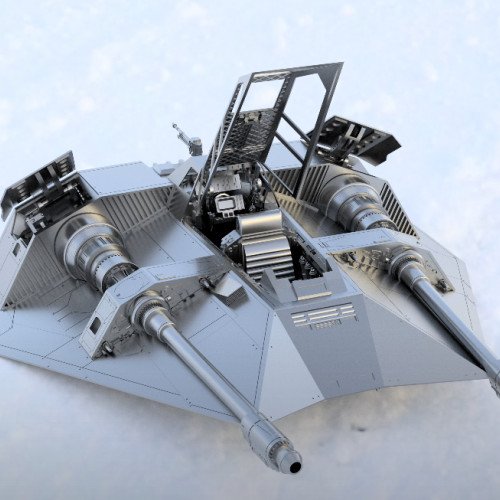 Here is the final Snowspeeder design update before prototyping! image