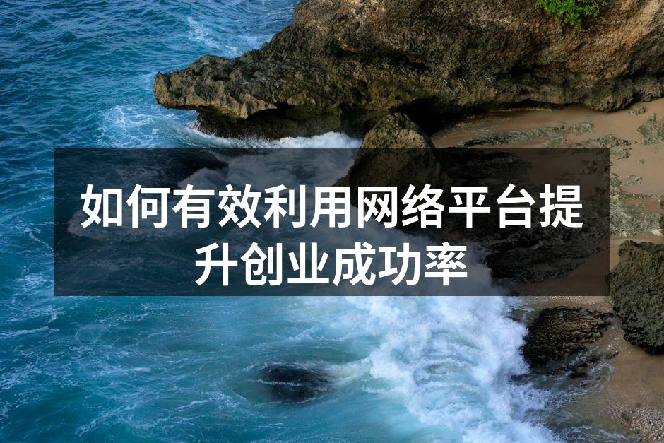 如何有效利用网络平台提升创业成功率